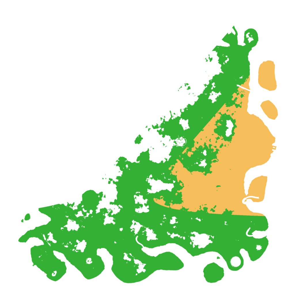 Biome Rust Map: Procedural Map, Size: 5000, Seed: 620578