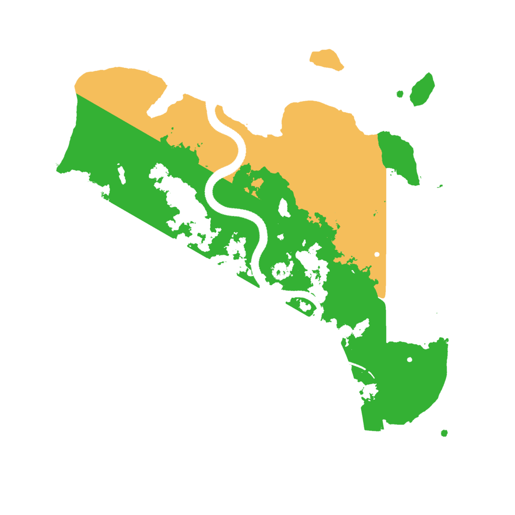 Biome Rust Map: Procedural Map, Size: 3000, Seed: 1684879252