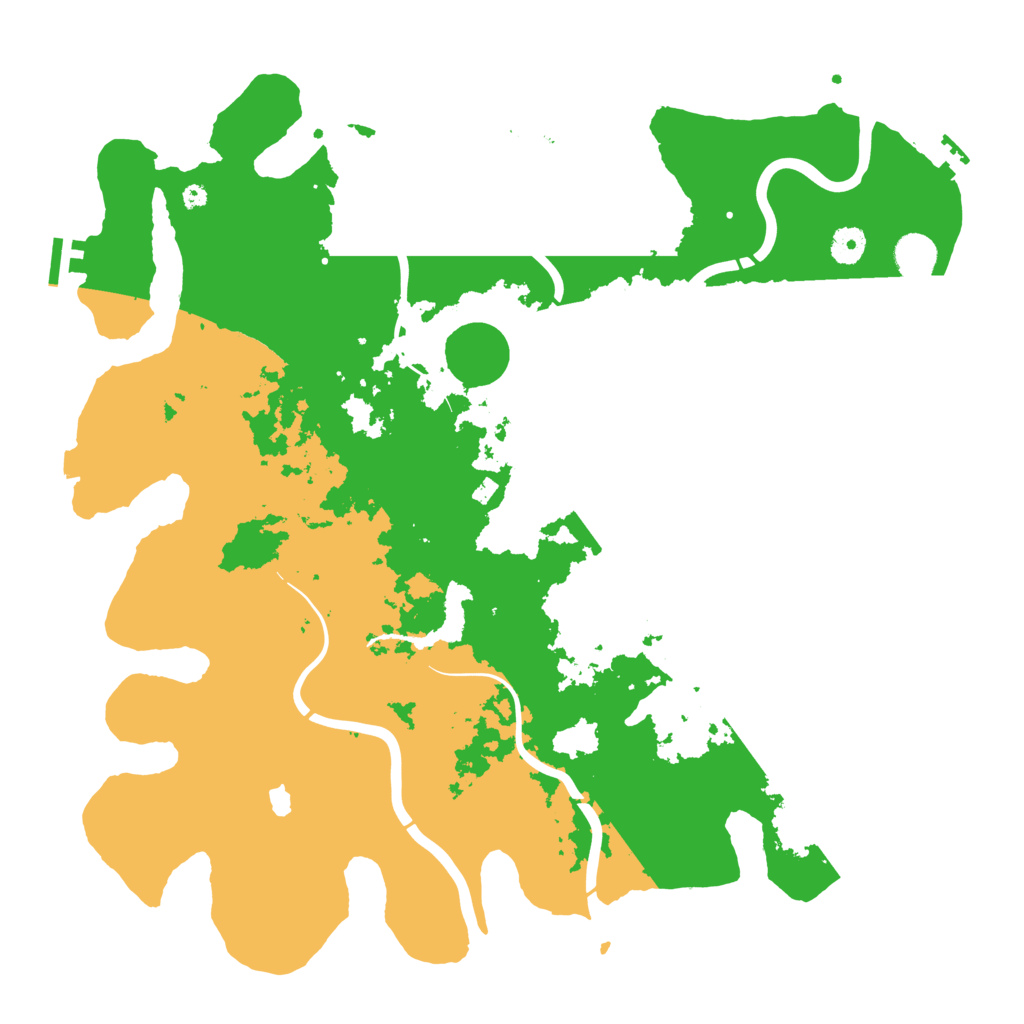 Biome Rust Map: Procedural Map, Size: 4250, Seed: 956862