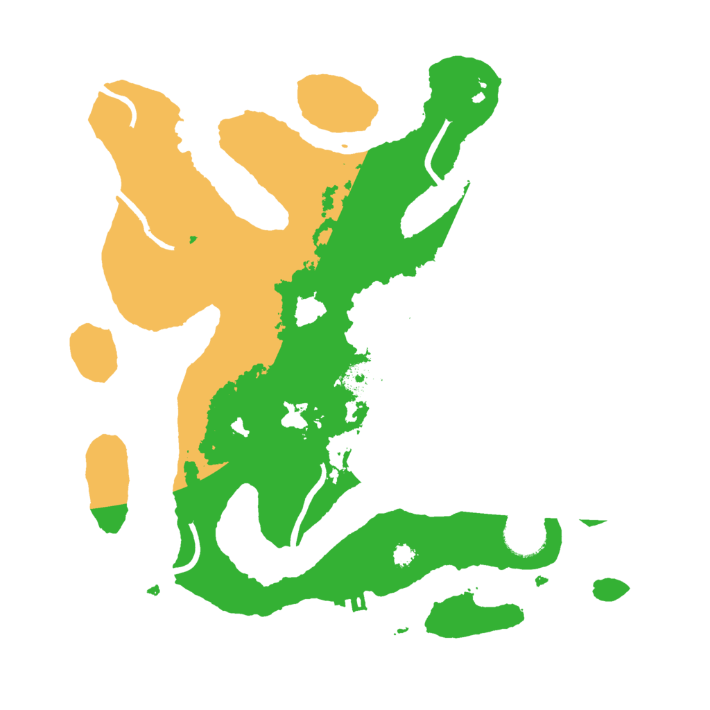 Biome Rust Map: Procedural Map, Size: 3000, Seed: 728811