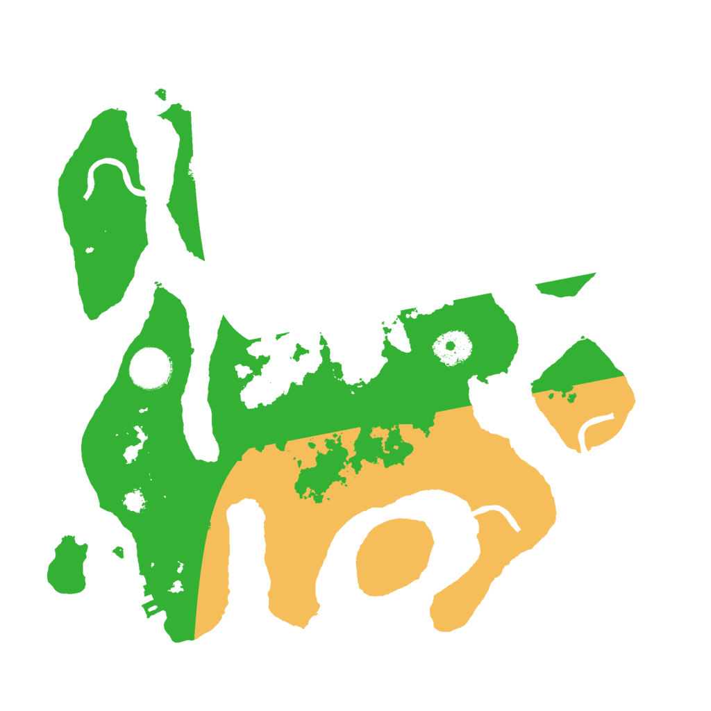 Biome Rust Map: Procedural Map, Size: 3000, Seed: 272176