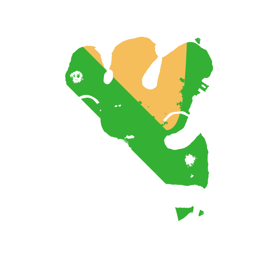 Biome Rust Map: Procedural Map, Size: 2200, Seed: 9685412