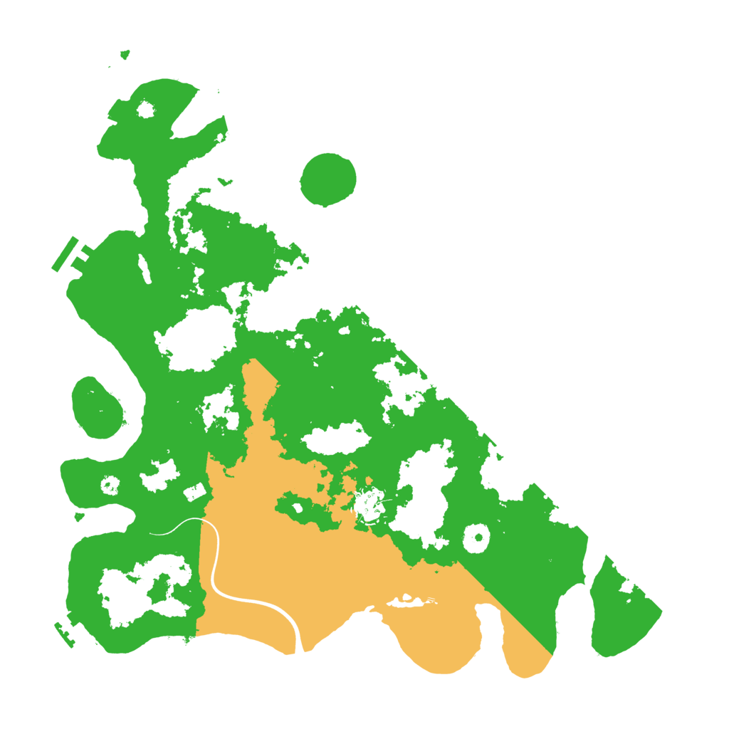 Biome Rust Map: Procedural Map, Size: 3800, Seed: 44174395