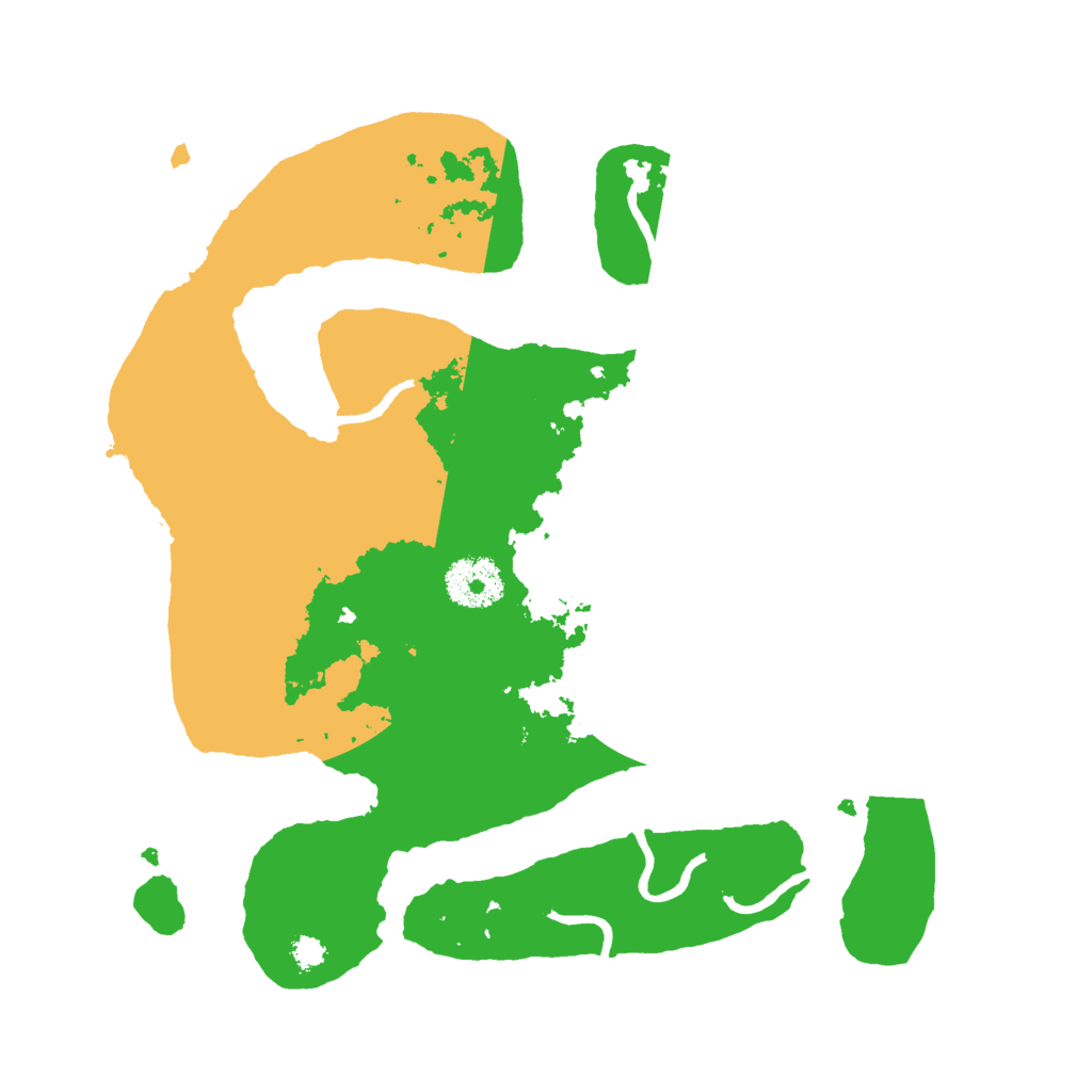 Biome Rust Map: Procedural Map, Size: 3000, Seed: 741110