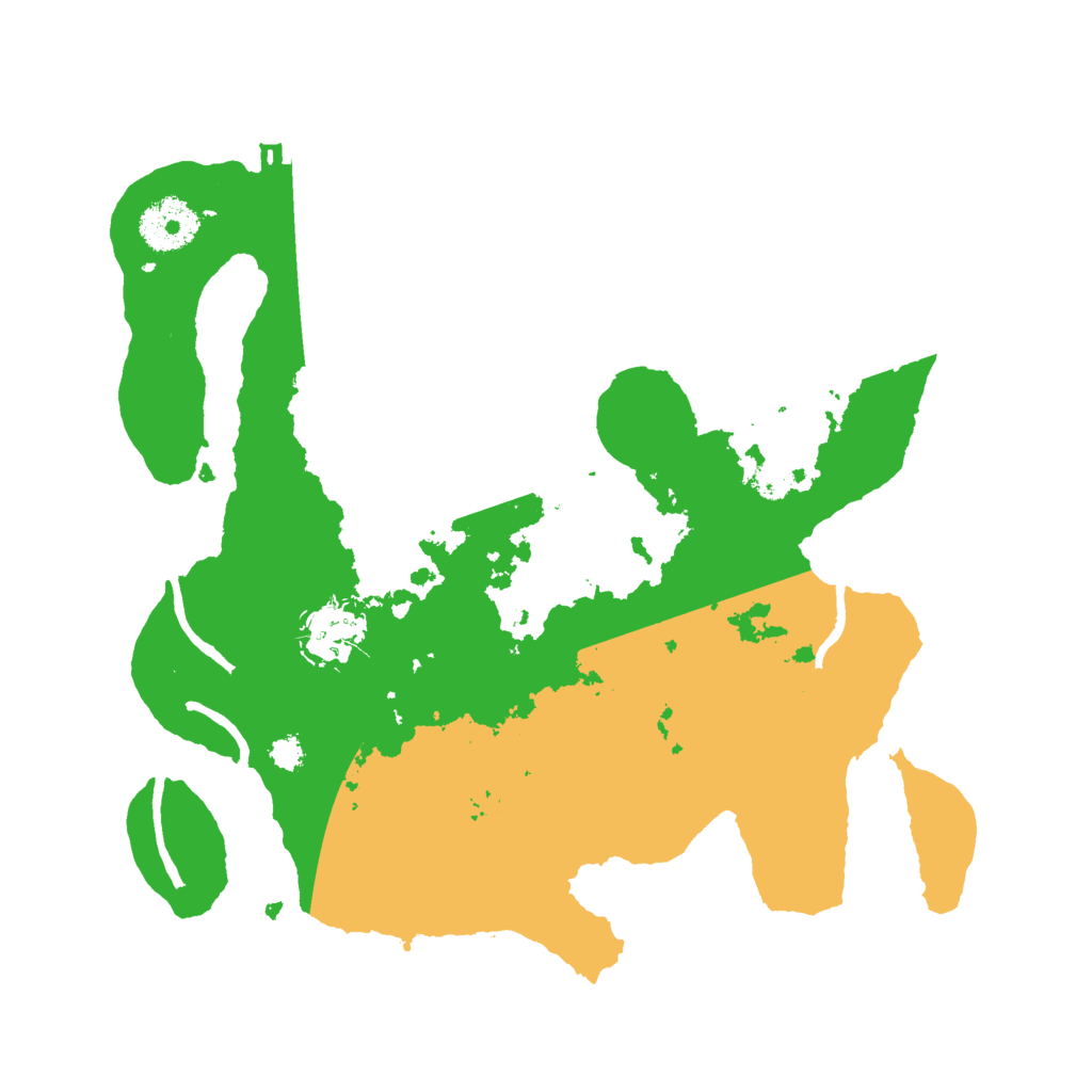 Biome Rust Map: Procedural Map, Size: 3000, Seed: 2320699