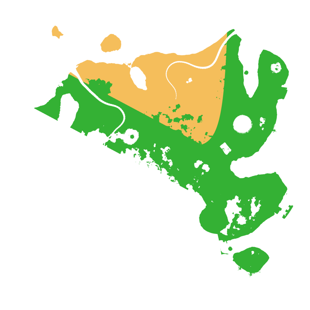 Biome Rust Map: Procedural Map, Size: 3000, Seed: 171712321