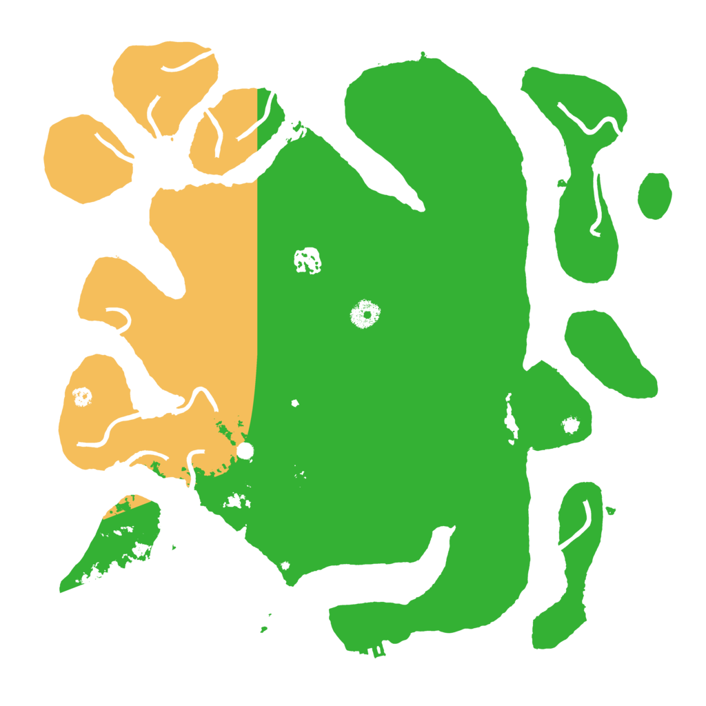 Biome Rust Map: Procedural Map, Size: 3750, Seed: 81358960