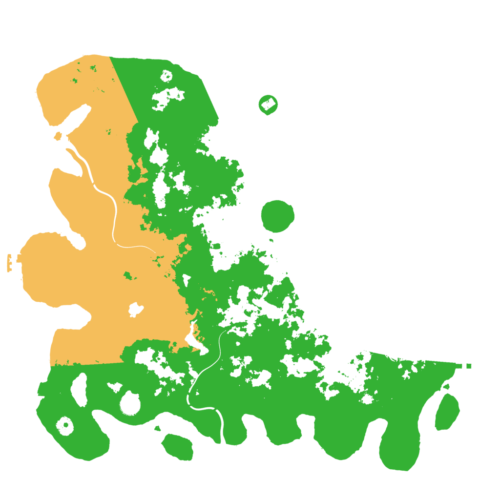 Biome Rust Map: Procedural Map, Size: 4250, Seed: 667543372