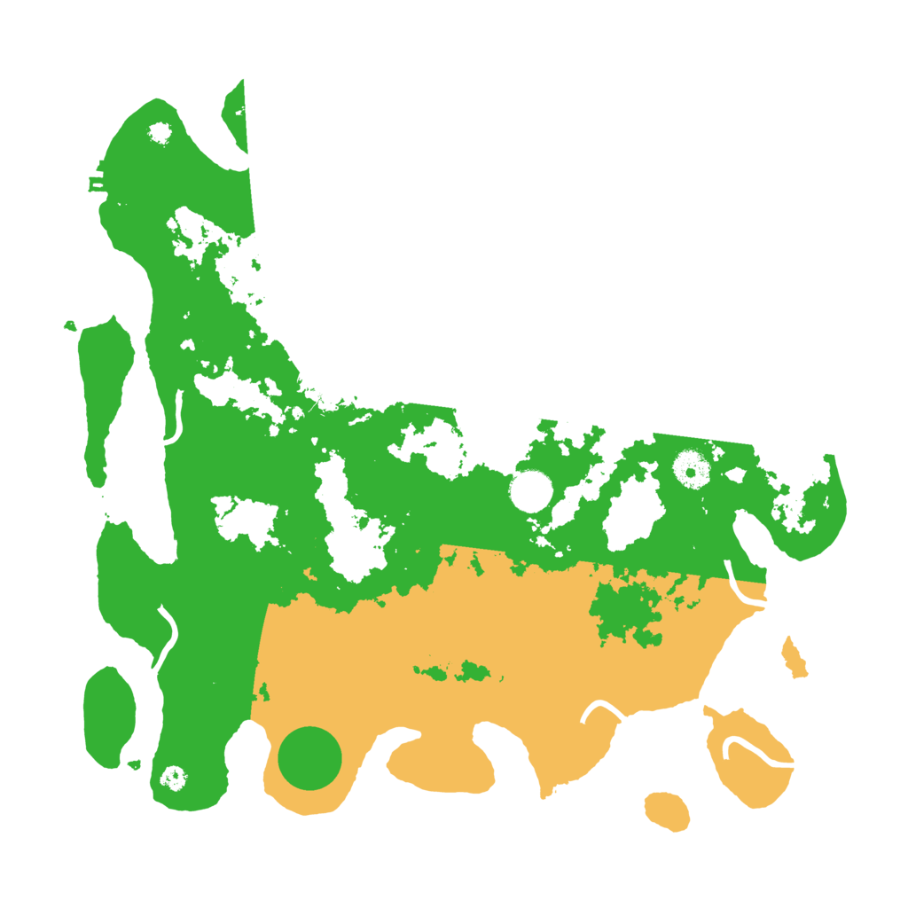 Biome Rust Map: Procedural Map, Size: 3750, Seed: 188945