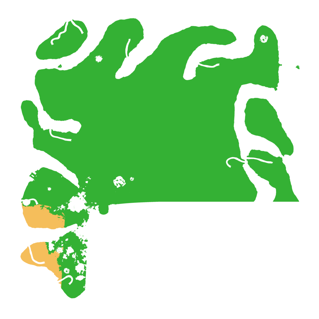 Biome Rust Map: Procedural Map, Size: 4200, Seed: 1820451965