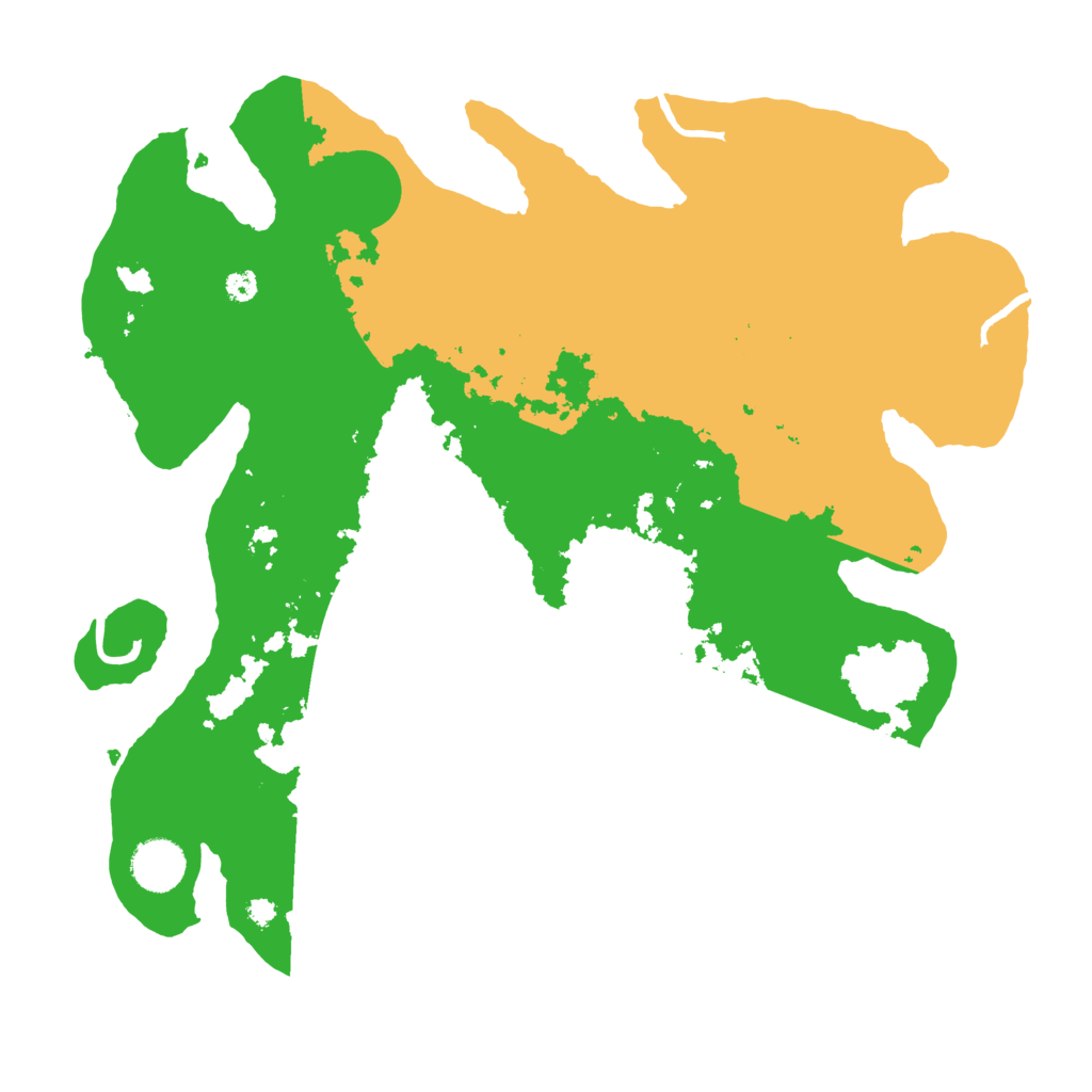 Biome Rust Map: Procedural Map, Size: 3600, Seed: 470000247