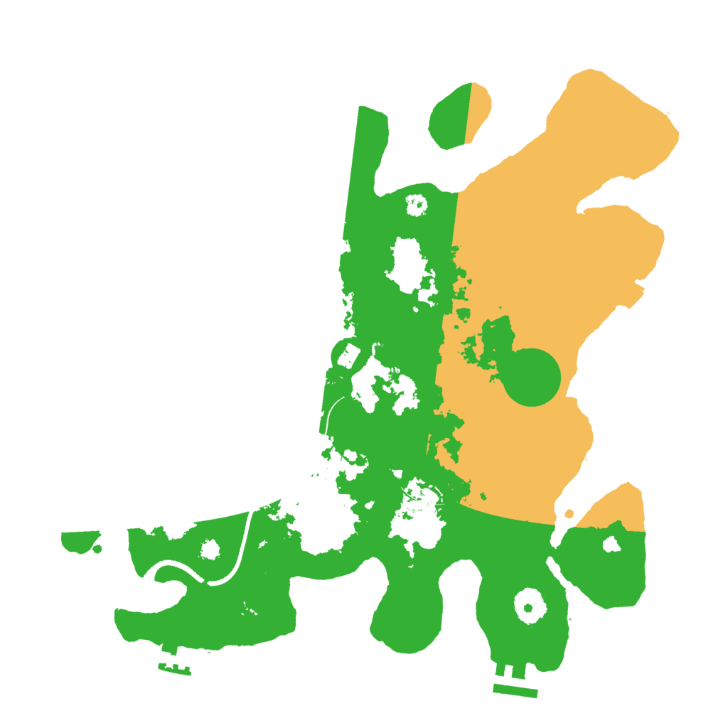 Biome Rust Map: Procedural Map, Size: 3300, Seed: 346346737