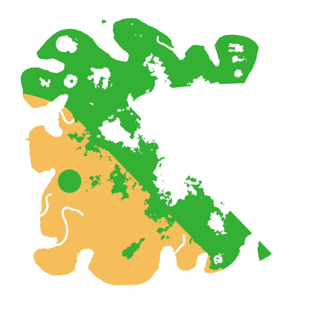 Biome Rust Map: Procedural Map, Size: 3500, Seed: 303035