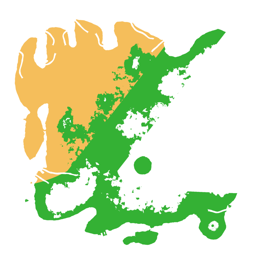 Biome Rust Map: Procedural Map, Size: 4000, Seed: 886862743