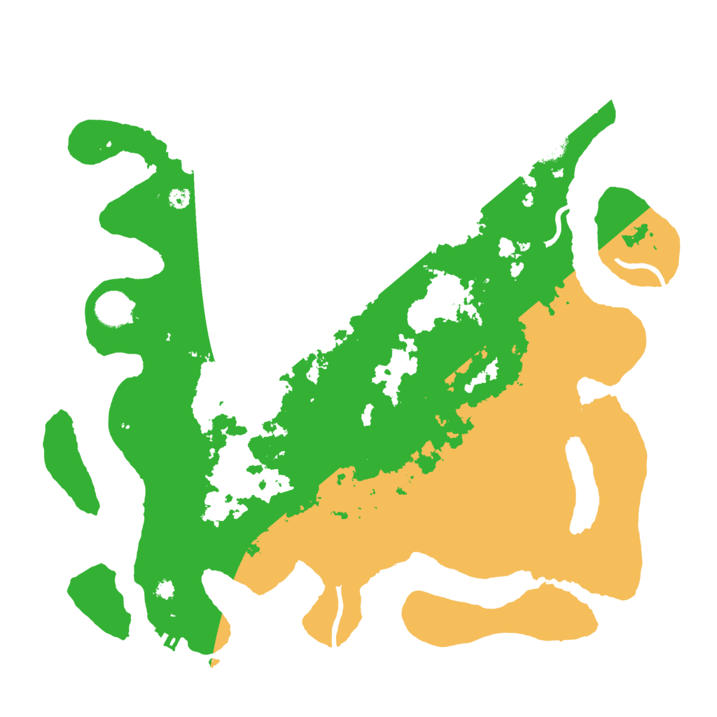 Biome Rust Map: Procedural Map, Size: 3500, Seed: 1909558951