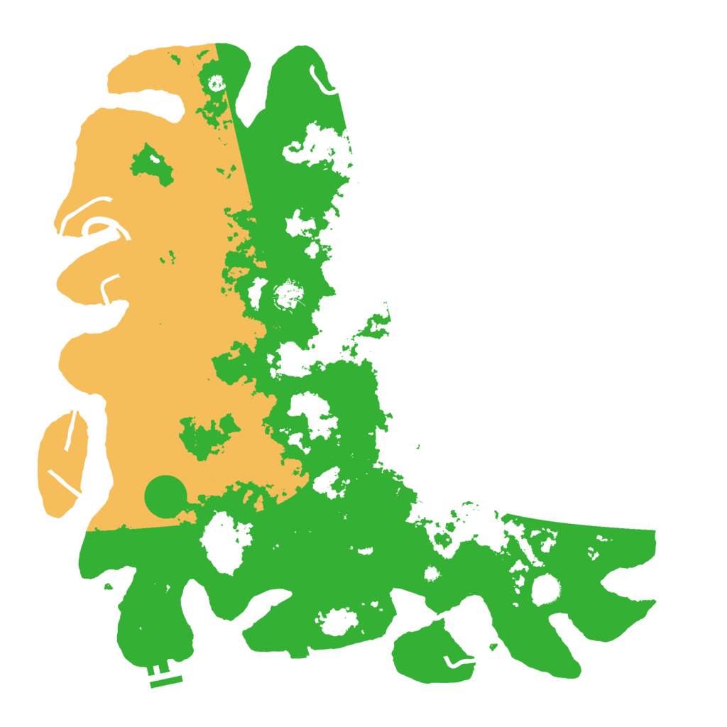 Biome Rust Map: Procedural Map, Size: 4500, Seed: 758932716