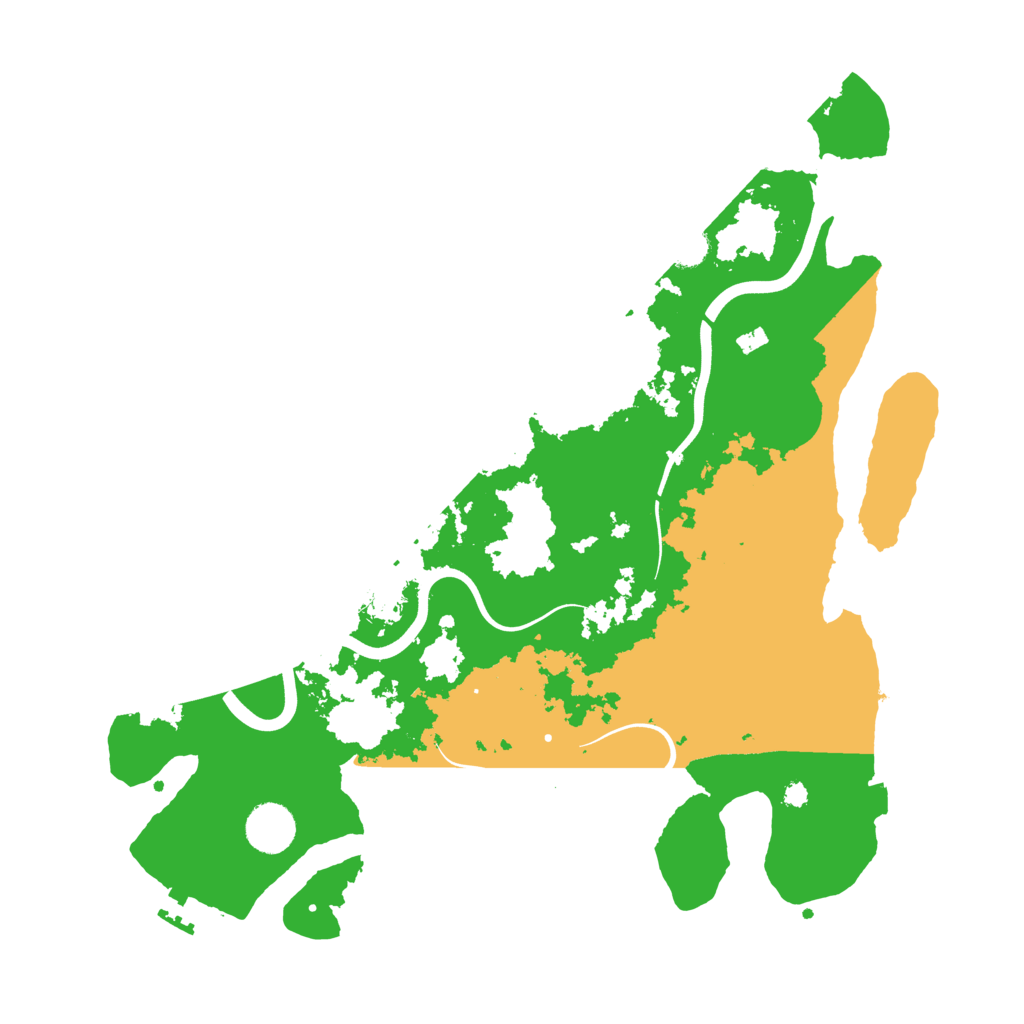 Biome Rust Map: Procedural Map, Size: 3800, Seed: 210904