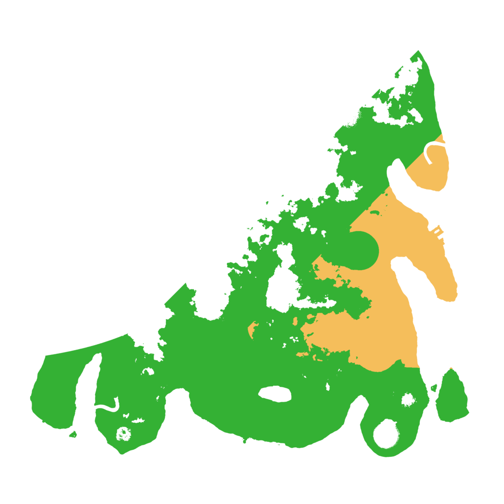 Biome Rust Map: Procedural Map, Size: 3500, Seed: 1265887087