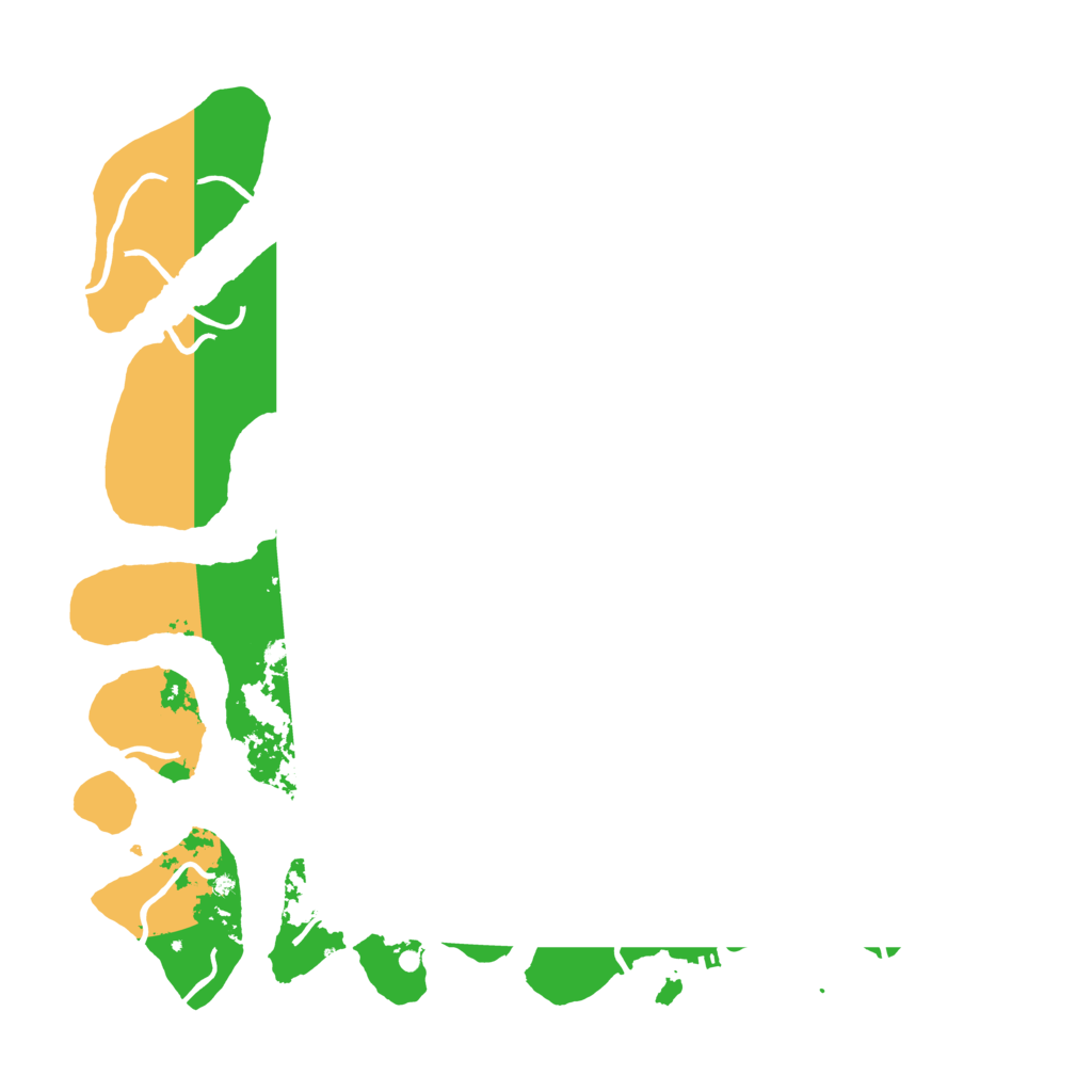 Biome Rust Map: Procedural Map, Size: 4500, Seed: 29748315