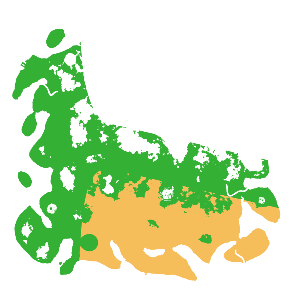 Biome Rust Map: Procedural Map, Size: 4500, Seed: 1366767878