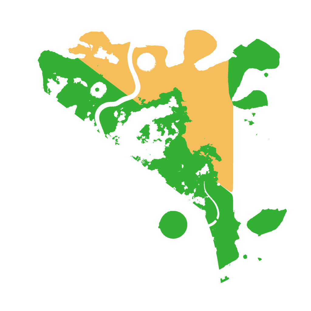 Biome Rust Map: Procedural Map, Size: 3000, Seed: 771634252