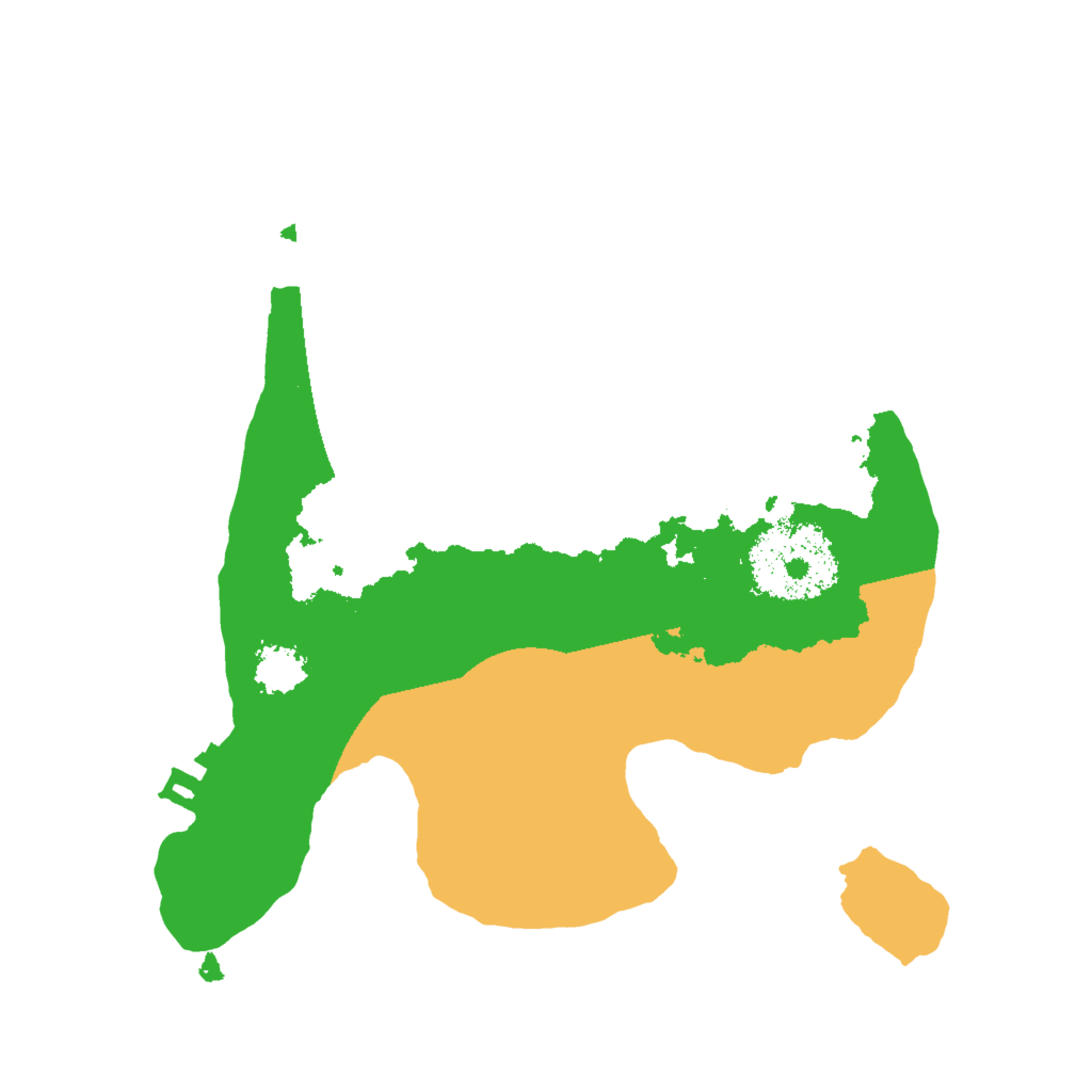 Biome Rust Map: Procedural Map, Size: 2000, Seed: 489461