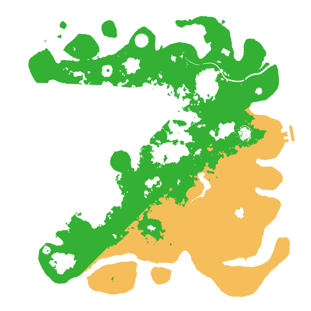 Biome Rust Map: Procedural Map, Size: 4000, Seed: 1907217433