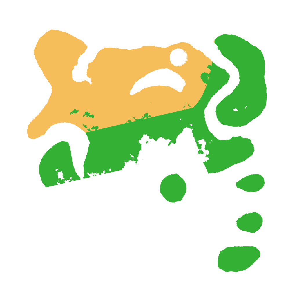 Biome Rust Map: Barren, Size: 3000, Seed: 674929