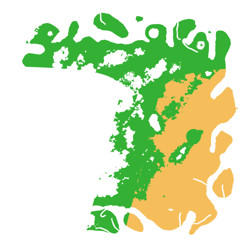 Biome Rust Map: Procedural Map, Size: 4500, Seed: 1501181778