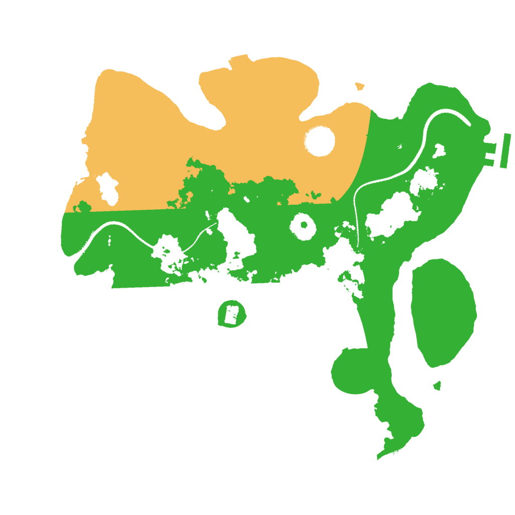 Biome Rust Map: Procedural Map, Size: 3000, Seed: 1662656979