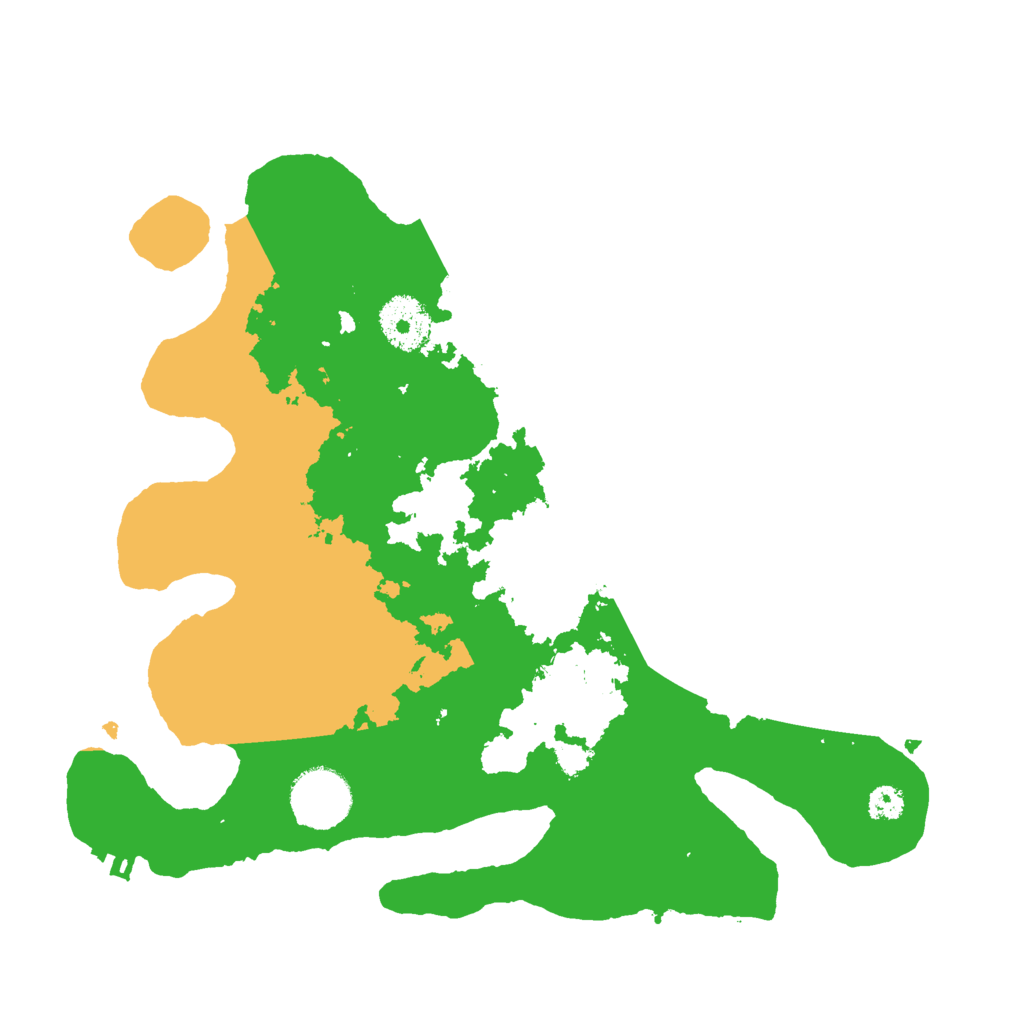 Biome Rust Map: Procedural Map, Size: 3000, Seed: 2424859