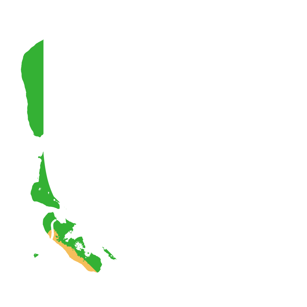 Biome Rust Map: Procedural Map, Size: 3500, Seed: 58856861