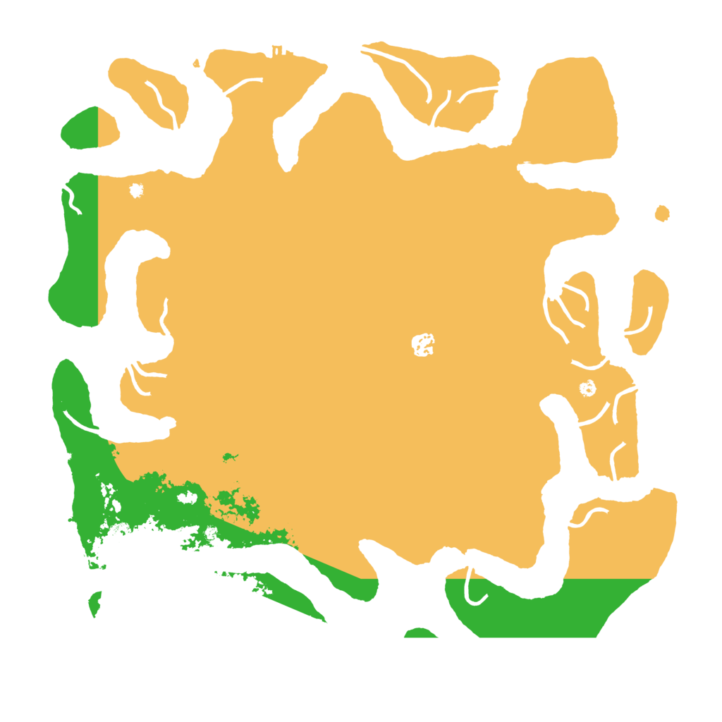 Biome Rust Map: Procedural Map, Size: 4500, Seed: 157954816