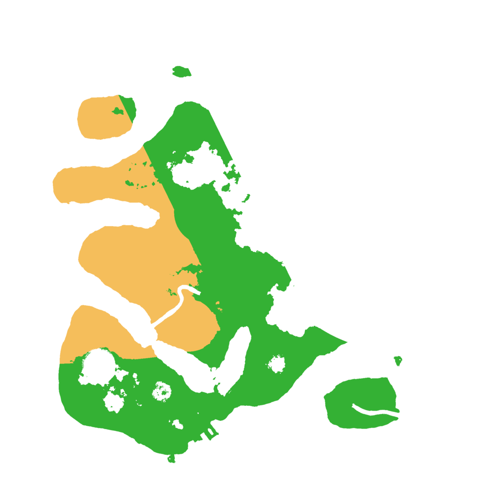 Biome Rust Map: Procedural Map, Size: 2700, Seed: 31045009