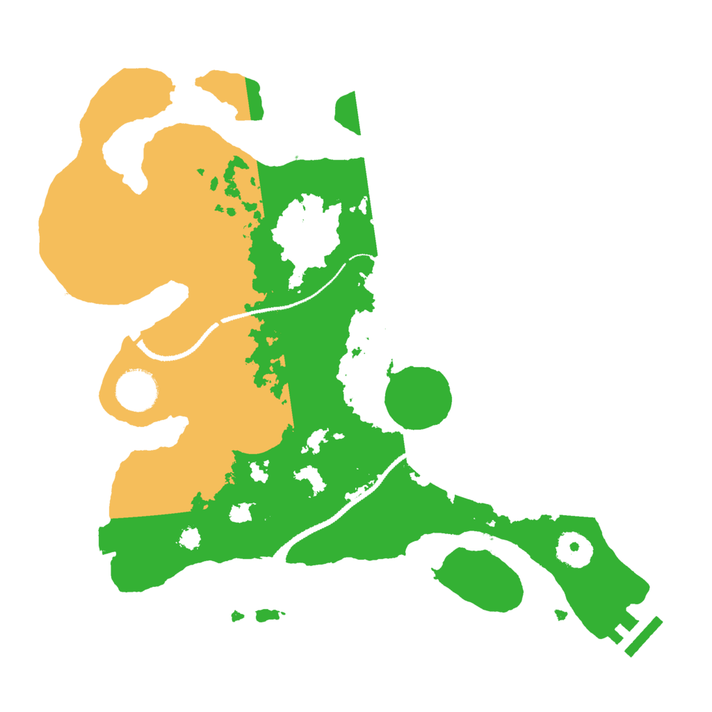 Biome Rust Map: Procedural Map, Size: 3000, Seed: 850050