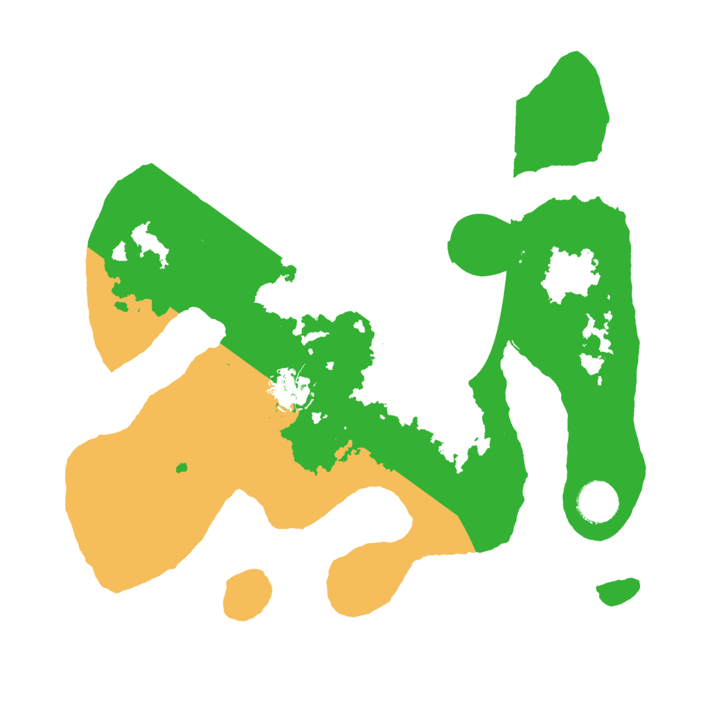 Biome Rust Map: Barren, Size: 3000, Seed: 716768