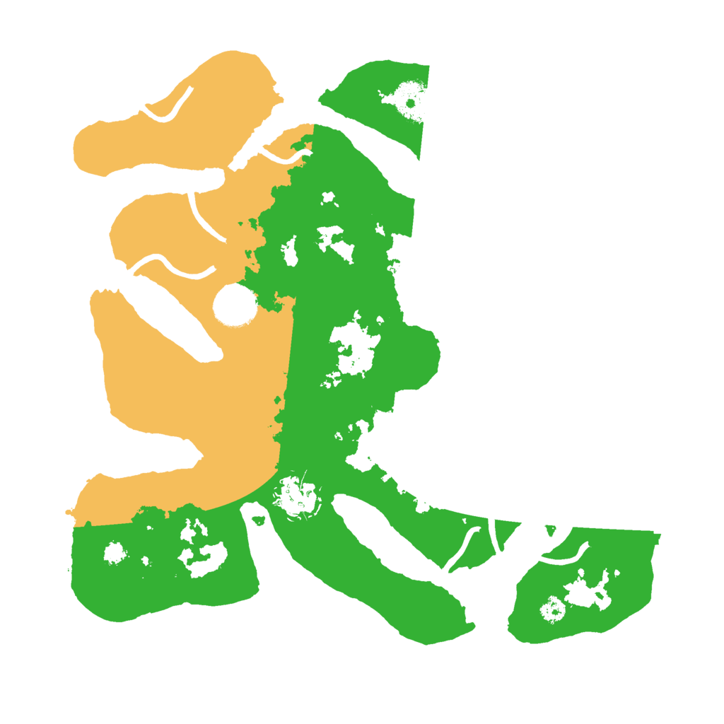 Biome Rust Map: Procedural Map, Size: 3000, Seed: 154524