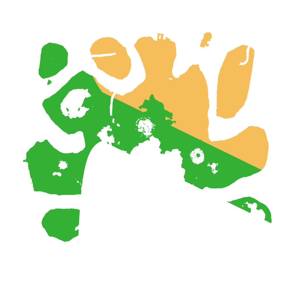 Biome Rust Map: Procedural Map, Size: 3000, Seed: 610155