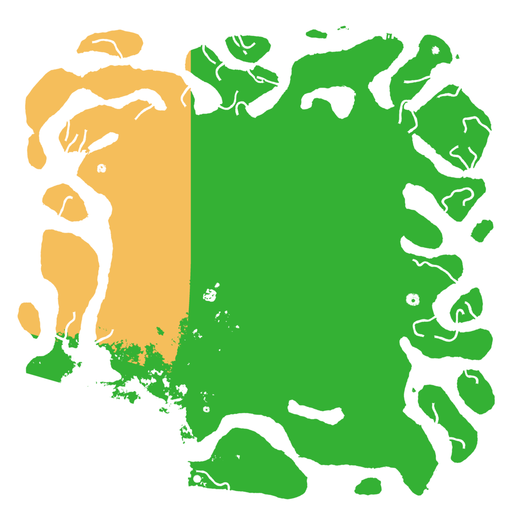 Biome Rust Map: Procedural Map, Size: 5989, Seed: 2147483647
