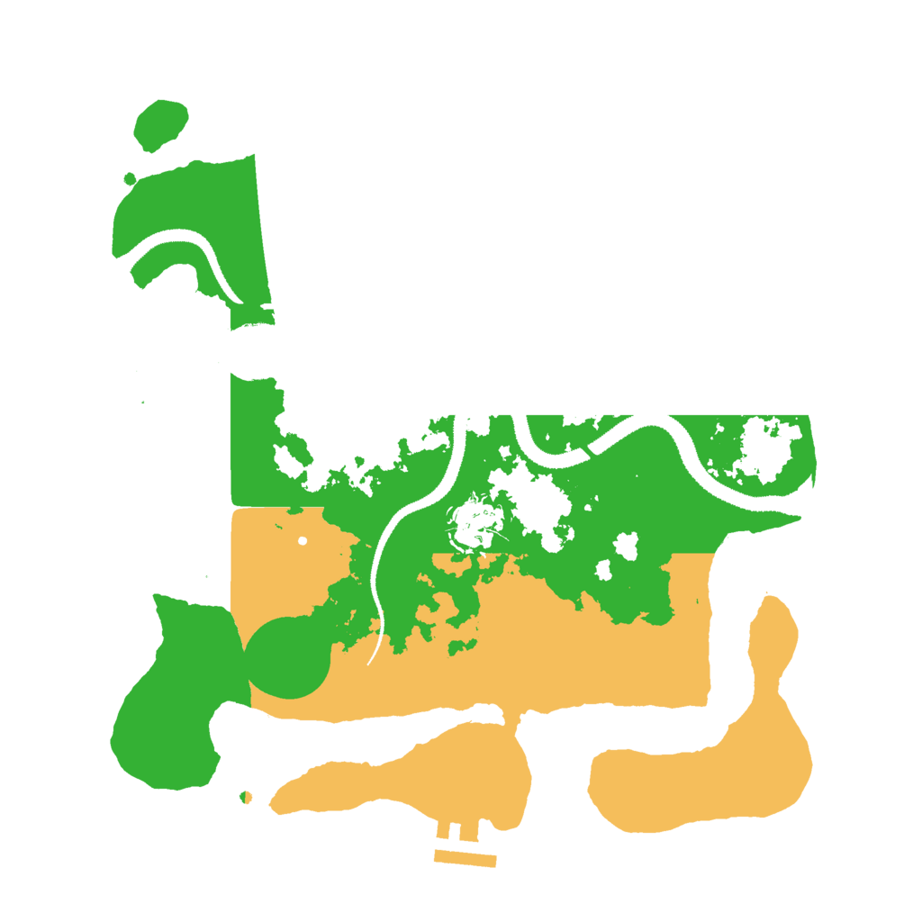 Biome Rust Map: Procedural Map, Size: 3000, Seed: 1498162699