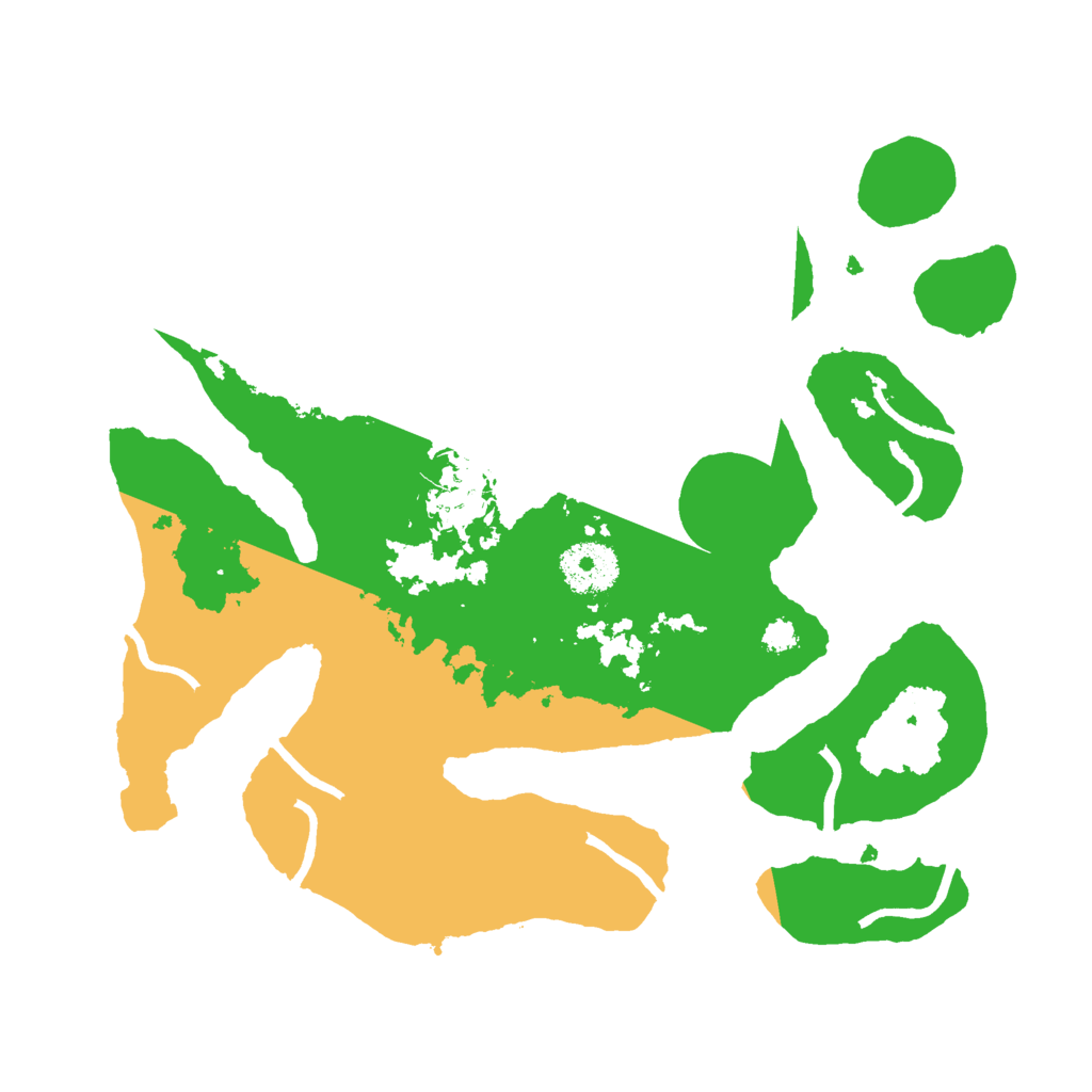 Biome Rust Map: Procedural Map, Size: 3000, Seed: 112715