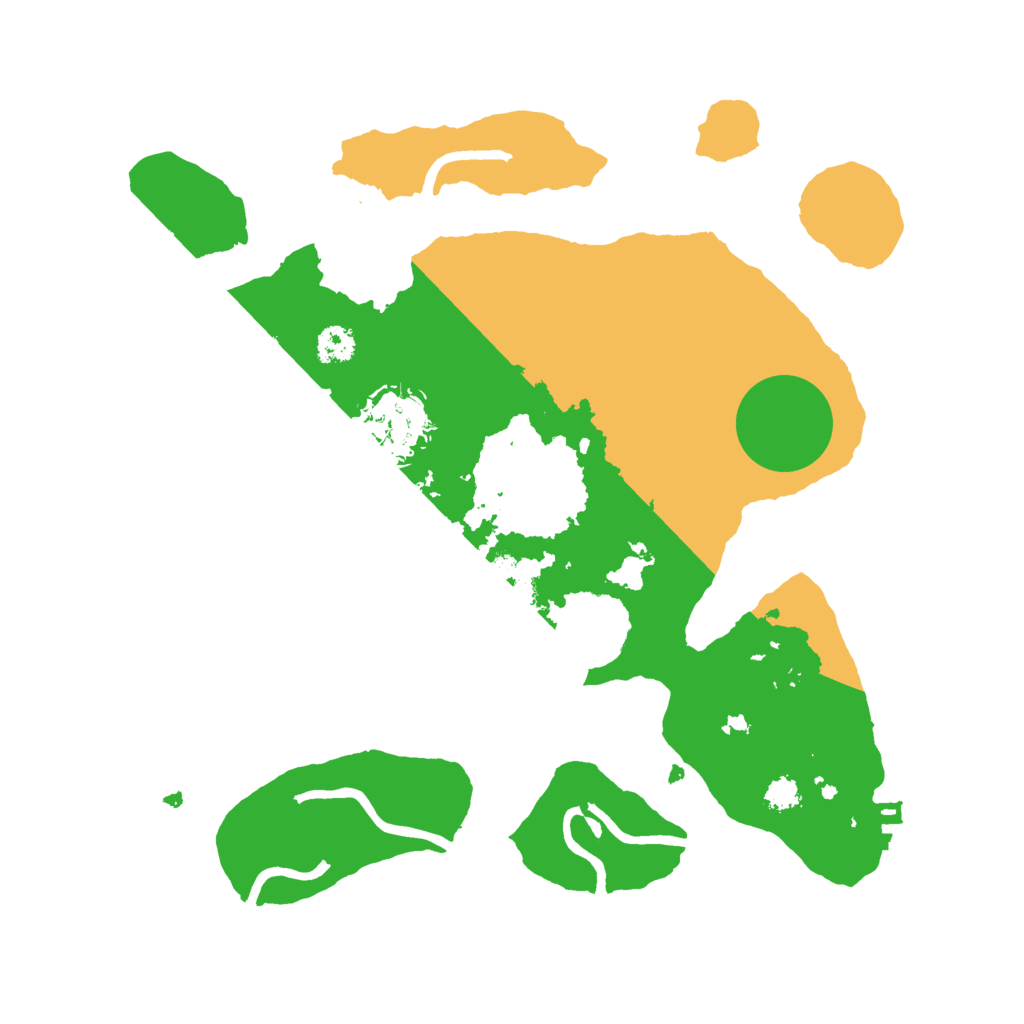 Biome Rust Map: Procedural Map, Size: 2796, Seed: 110