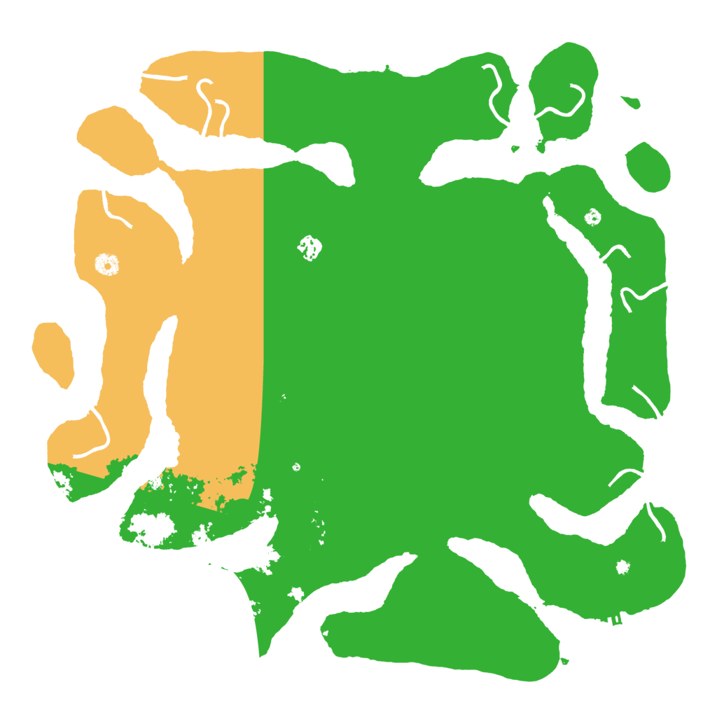 Biome Rust Map: Procedural Map, Size: 4544, Seed: 2147483647