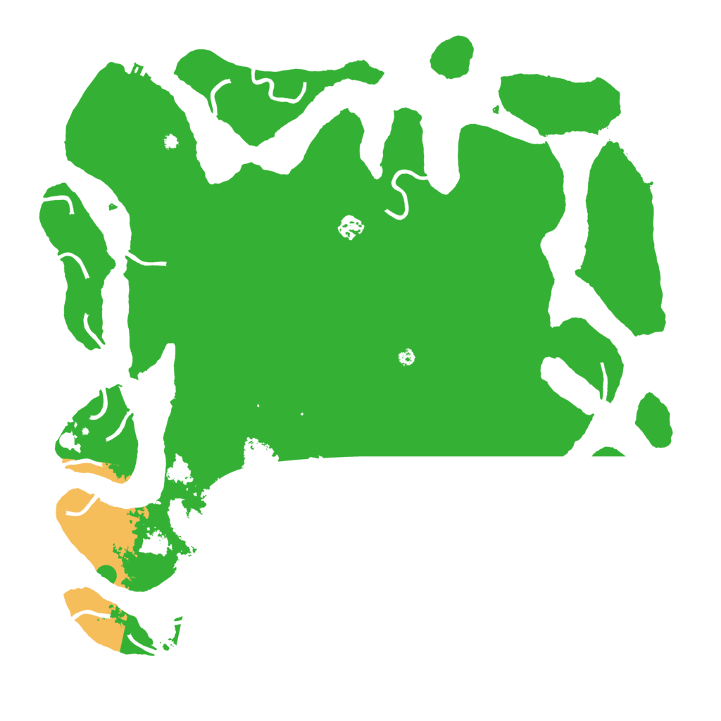 Biome Rust Map: Procedural Map, Size: 4500, Seed: 346452948