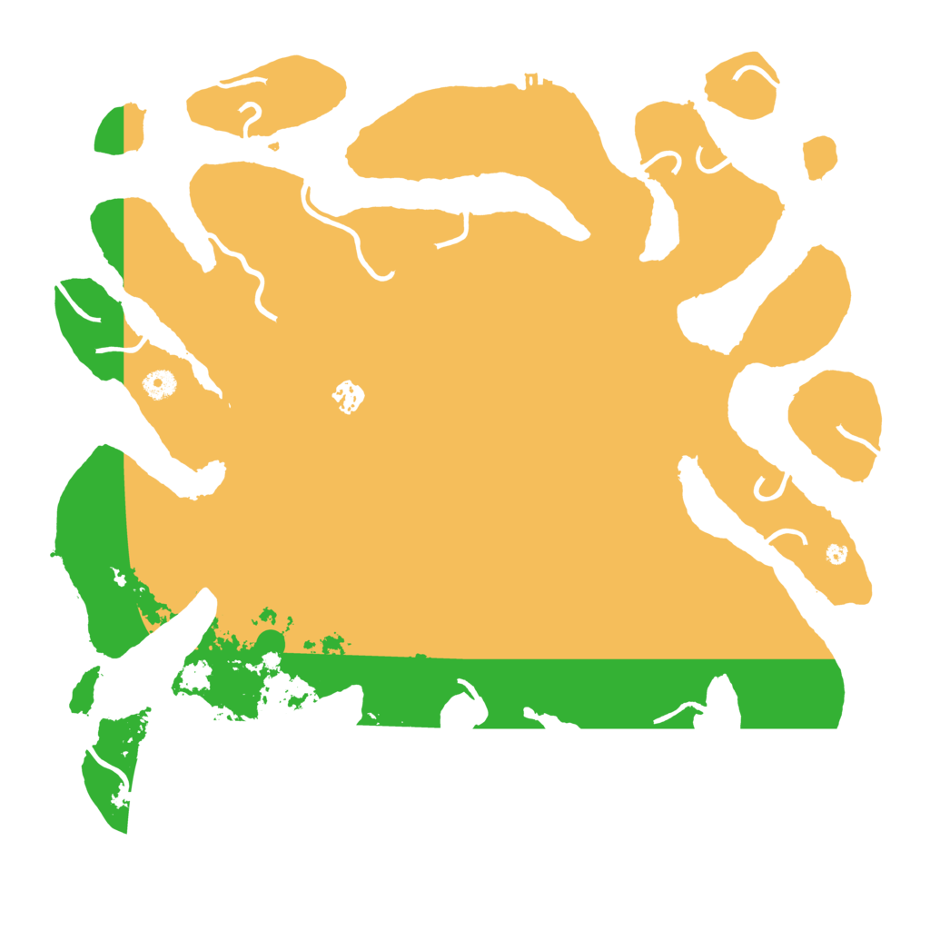 Biome Rust Map: Procedural Map, Size: 4500, Seed: 71779