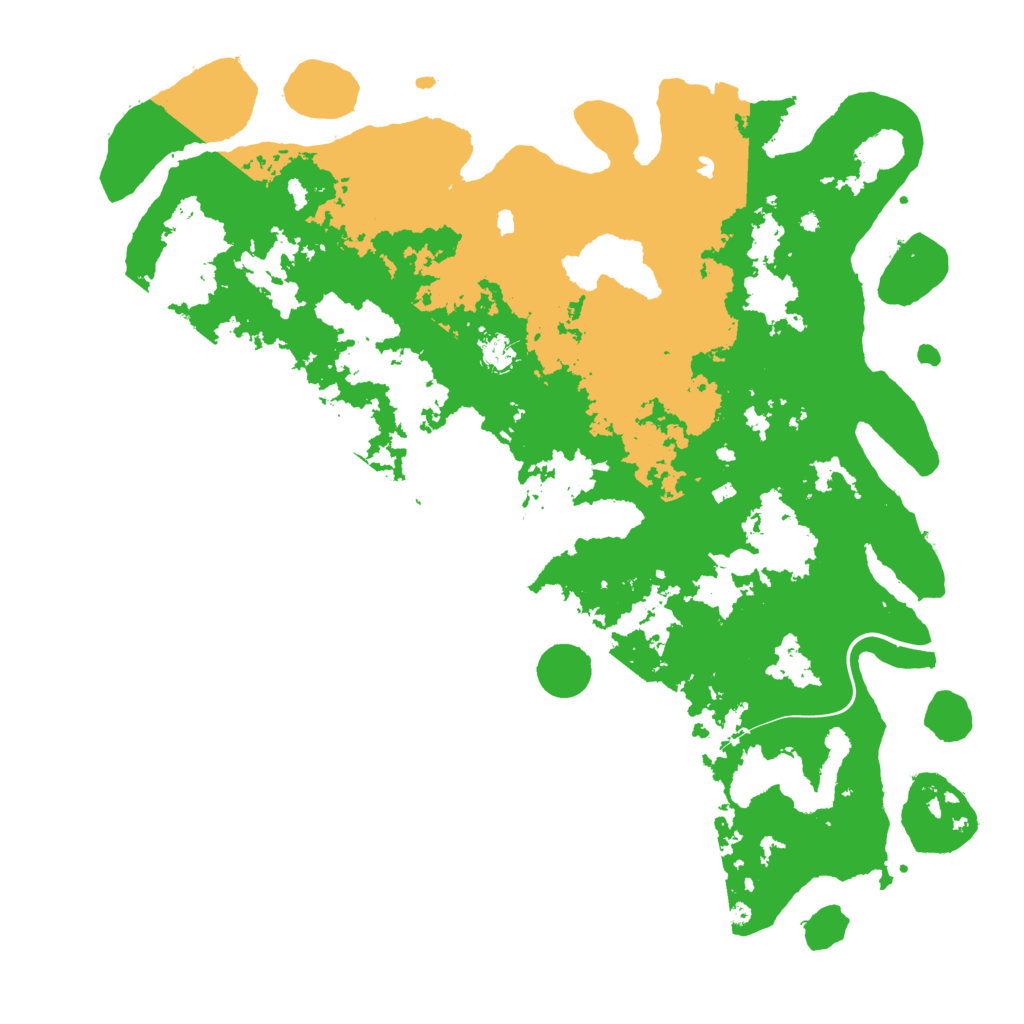 Biome Rust Map: Procedural Map, Size: 5000, Seed: 1771654