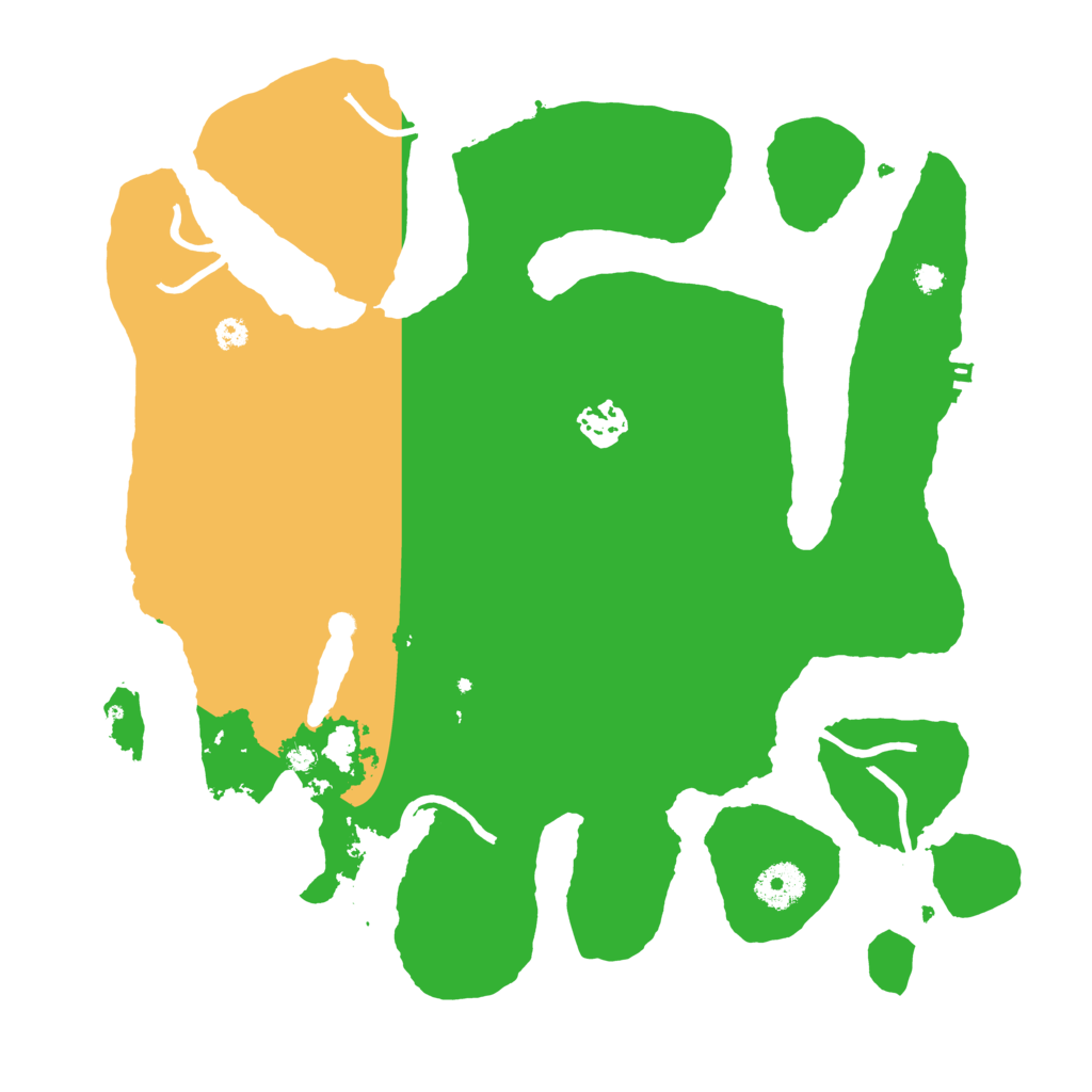 Biome Rust Map: Procedural Map, Size: 3500, Seed: 100010116