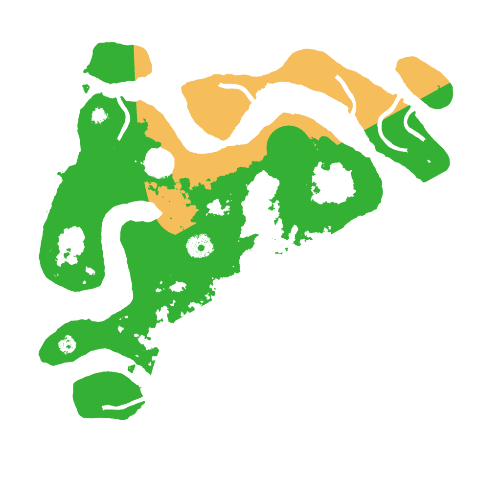 Biome Rust Map: Procedural Map, Size: 3000, Seed: 1133664345