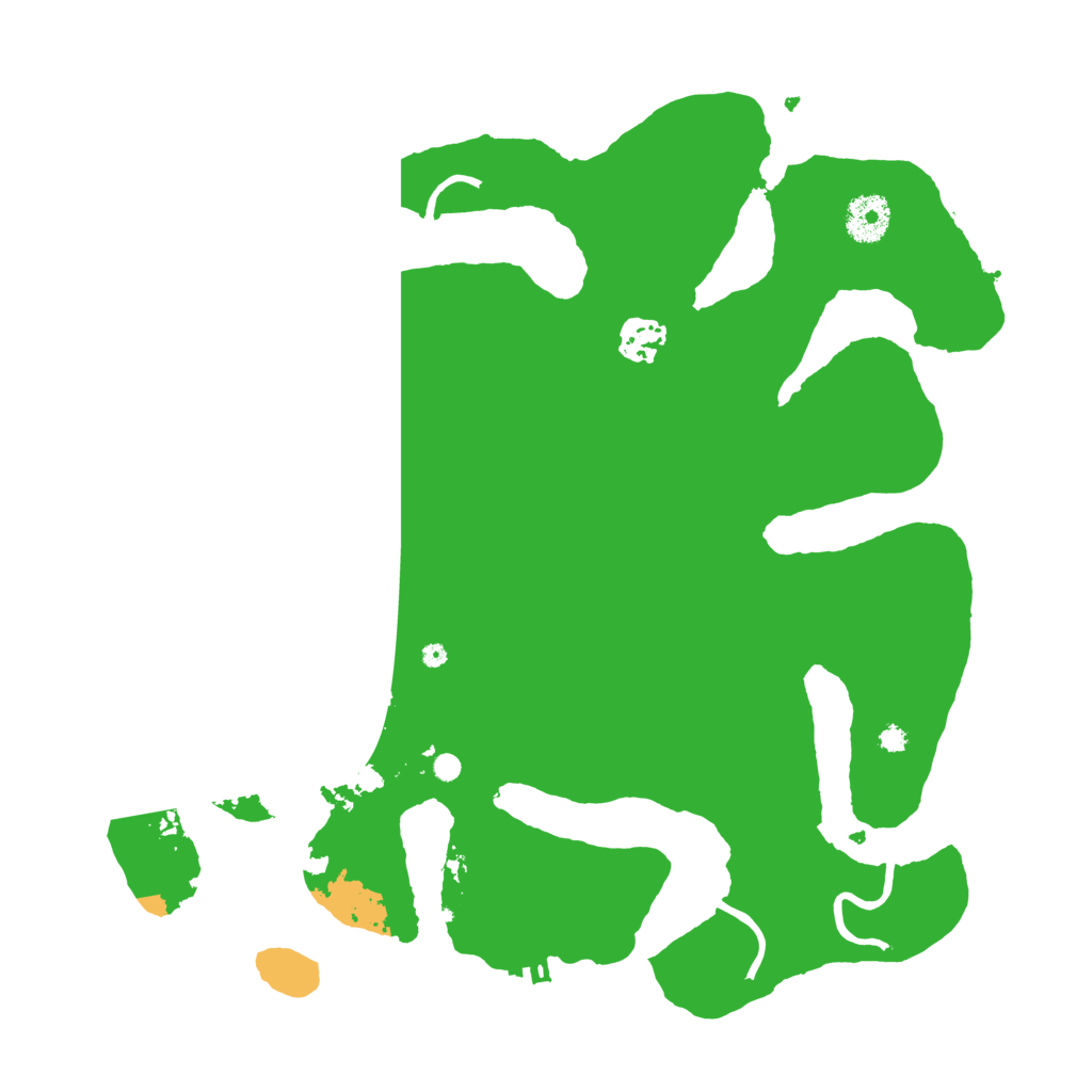 Biome Rust Map: Procedural Map, Size: 3500, Seed: 478536