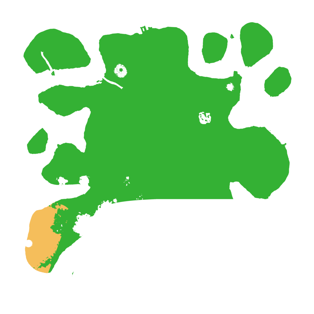 Biome Rust Map: Procedural Map, Size: 3700, Seed: 547218756